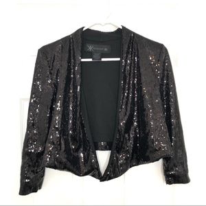 KARDASHIAN KOLLECTION SEQUIN JACKET